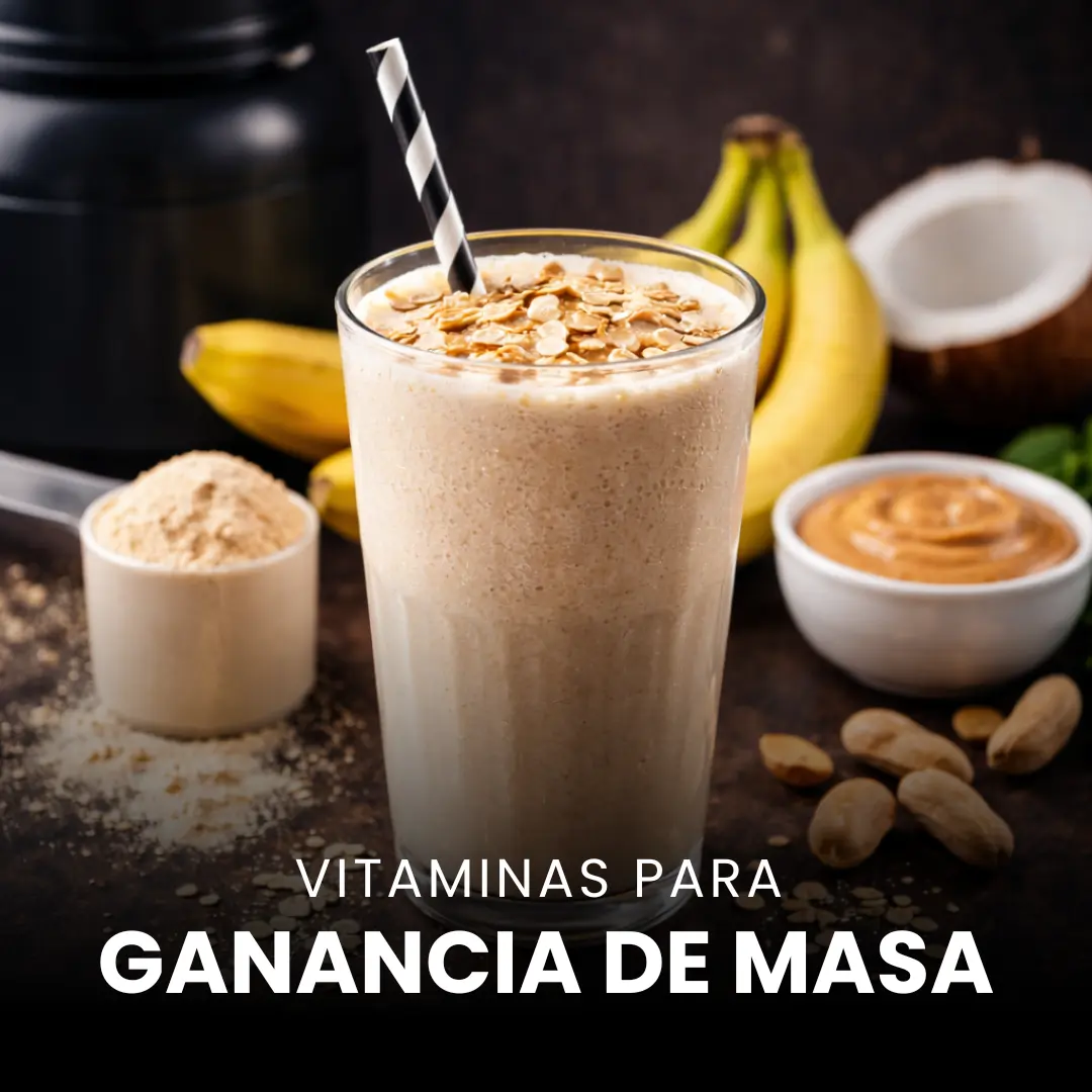 Vitaminas para ganancia de masa muscular